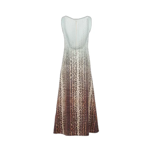 Fendi Gradient-Effect Sleeveless Maxi Dress
