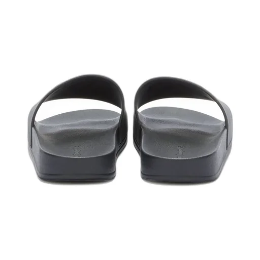 Palm Angels Monogram Patch Round Toe Slides
