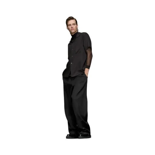 Maison Margiela Short-Sleeved Buttoned Shirt
