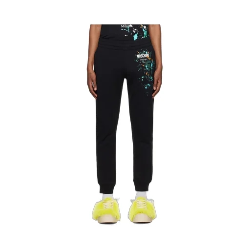 Moschino Logo-Printed Trousers