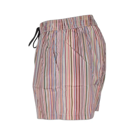Paul Smith Striped Drawstring Swim Trunks