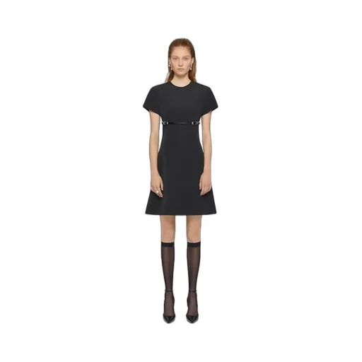 Givenchy Voyou Short-Sleeved Midi Dress