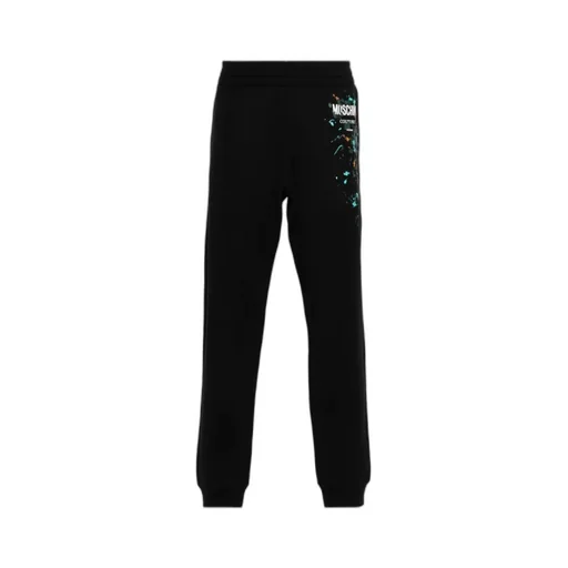 Moschino Logo-Printed Trousers
