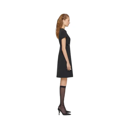 Givenchy Voyou Short-Sleeved Midi Dress