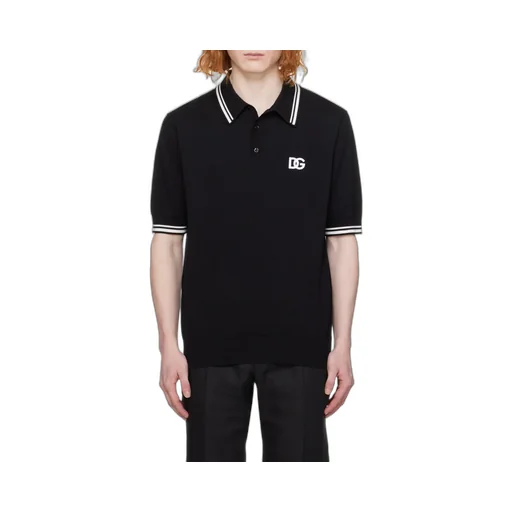 Dolce & Gabbana Dg Logo Embroidered Polo Shirt