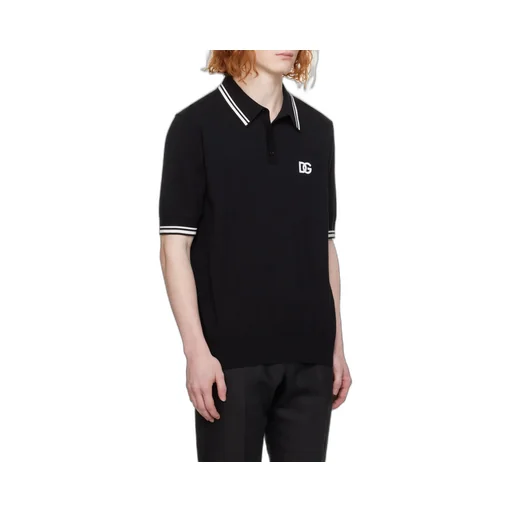 Dolce & Gabbana Dg Logo Embroidered Polo Shirt