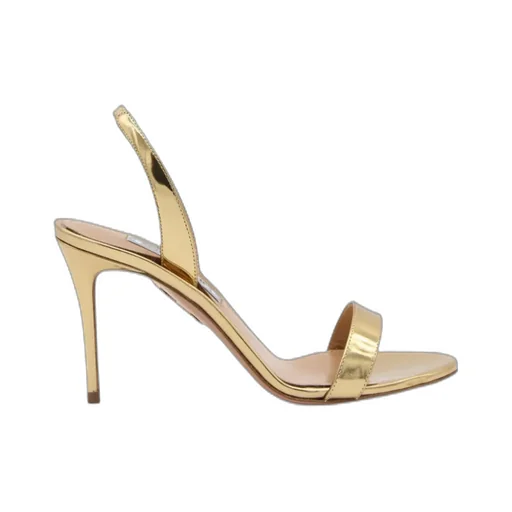 Aquazzura So Nude Almond Open Toe Sandals