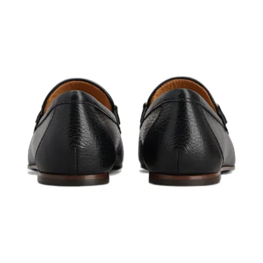 Tod's Logo Plaque Almond Toe Loafers