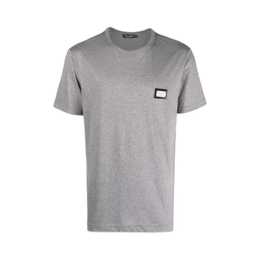 Dolce & Gabbana Branded-Tag Crewneck T-Shirt
