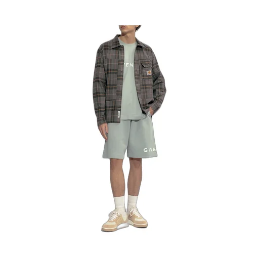 Givenchy Logo Printed Elastic Waist Shorts