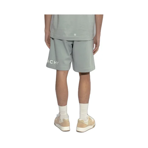 Givenchy Logo Printed Elastic Waist Shorts