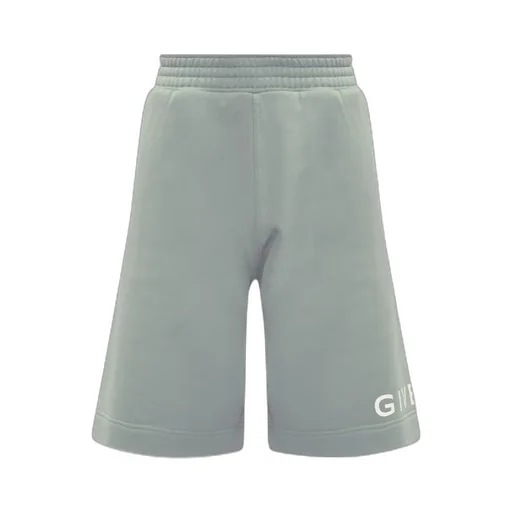 Givenchy Logo Printed Elastic Waist Shorts