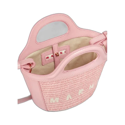 Marni Tropicalia Logo Embroidered Micro Tote Bag