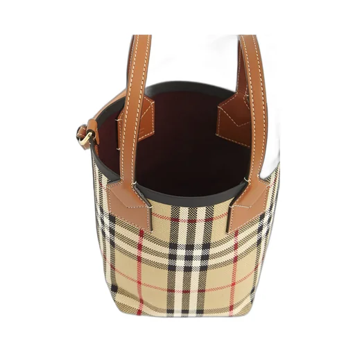 Burberry London Checked Mini Tote Bag