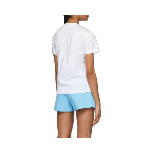 Msgm Logo Printed Crewneck T-Shirt