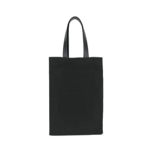 Jil Sander Logo Printed Top Handle Bag