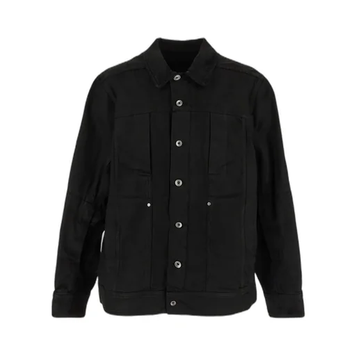 Rick Owens Long-Sleeved Button-Up Jacket