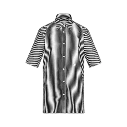 Maison Margiela C-Striped Short-Sleeved Shirt