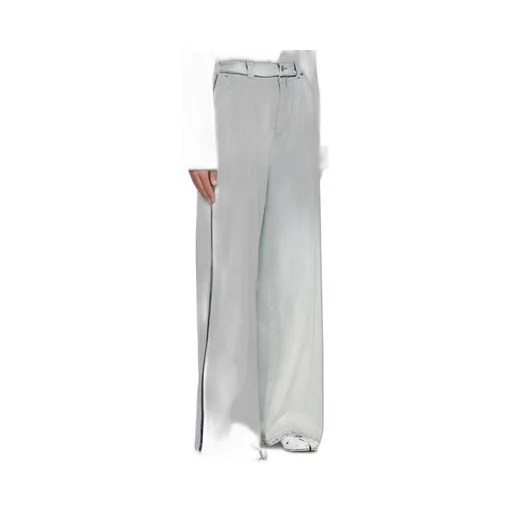 Maison Margiela Memory Wide-Leg Pleated Jeans