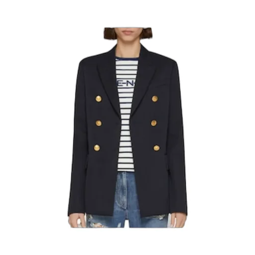 Givenchy Double-Breasted Long-Sleeved Blazer