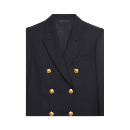 Givenchy Double-Breasted Long-Sleeved Blazer