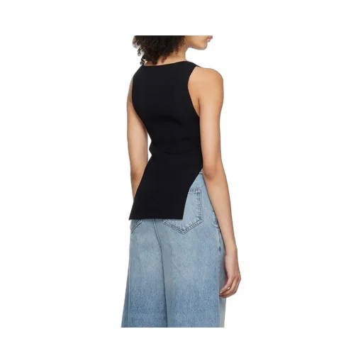 Khaite Crewneck Sleeveless Tank Top