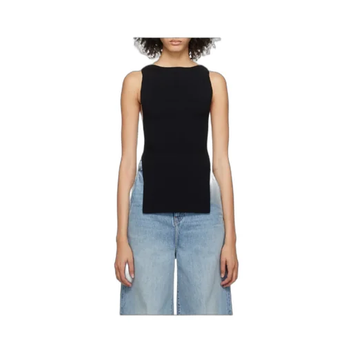 Khaite Crewneck Sleeveless Tank Top