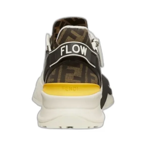 Fendi Flow Color-Block Low-Top Sneakers