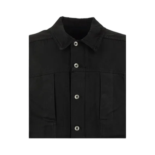 Rick Owens Long-Sleeved Button-Up Jacket