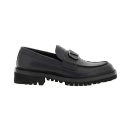 Valentino Vlogo Signature Slip-On Loafers