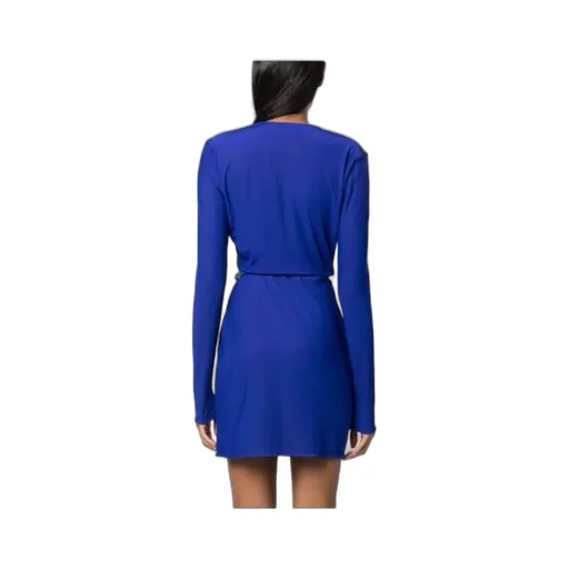 Tom Ford V-Neck Belted Mini Dress