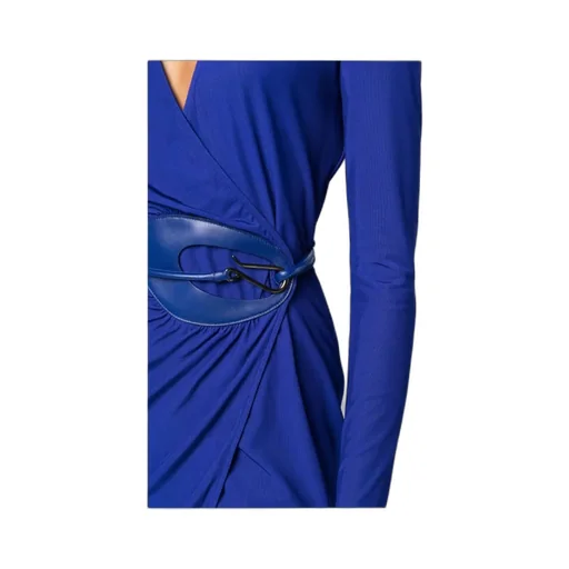 Tom Ford V-Neck Belted Mini Dress