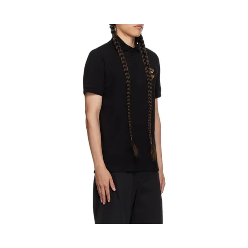 Dolce & Gabbana Logo Embroidered Polo Shirt