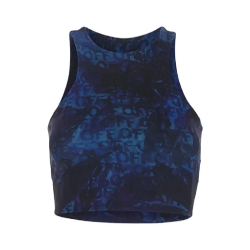 Off-White All-Over Printed Sleeveless Top