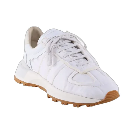 Maison Margiela Panelled Lace-Up Sneakers