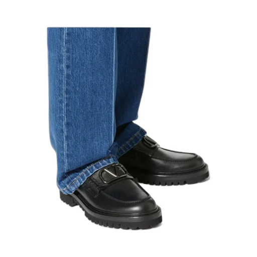 Valentino Vlogo Signature Slip-On Loafers