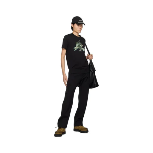 Givenchy Graphic Printed Crewneck T-Shirt