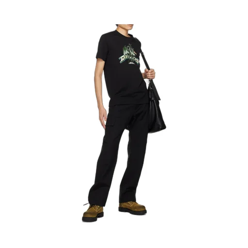 Givenchy Graphic Printed Crewneck T-Shirt