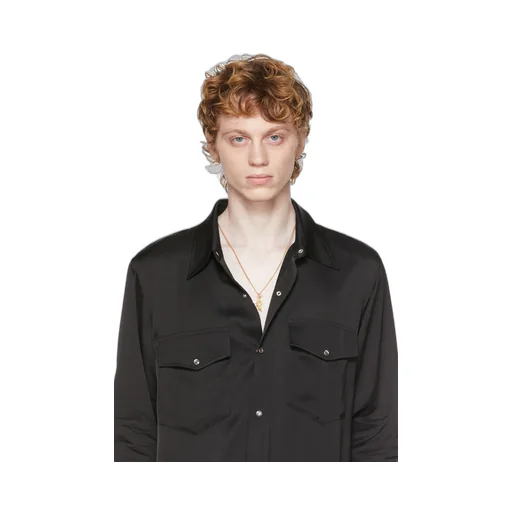 Emanuele Bicocchi Cross And Wing Necklace