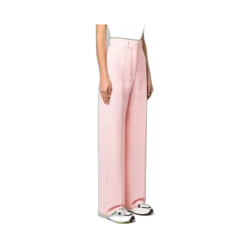 Casablanca High Waist Straight Leg Trousers