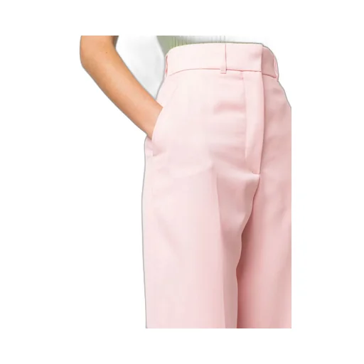 Casablanca High Waist Straight Leg Trousers