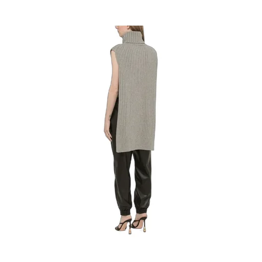 Stella Mccartney Asymmetric Hem Knitted Sleeveless Top
