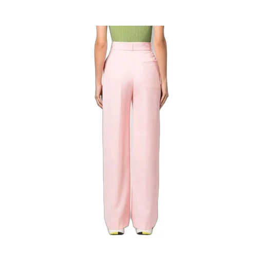 Casablanca High Waist Straight Leg Trousers