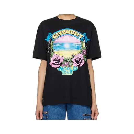 Givenchy Logo Printed Crewneck T-Shirt