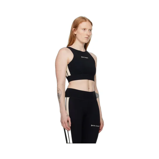 Palm Angels Logo Printed Sports Top