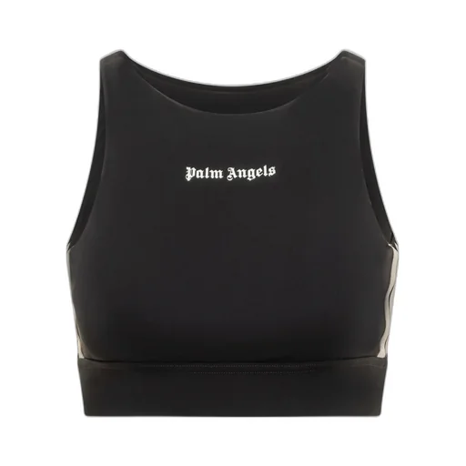 Palm Angels Logo Printed Sports Top
