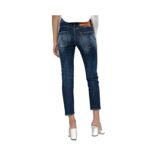 Dsquared2 Distressed Cropped Jeans