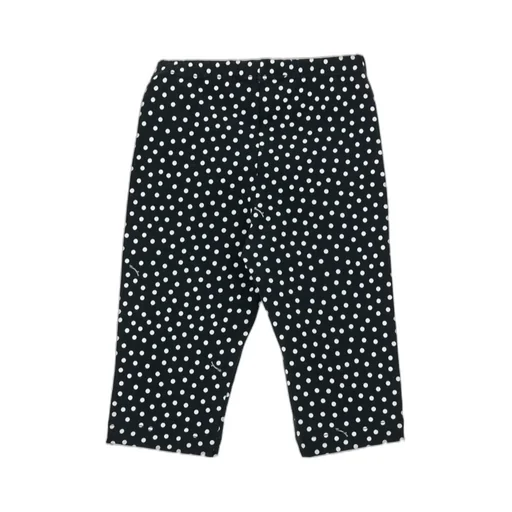 Monnalisa Polka-Dot Printed Elasticated Waistband Leggings