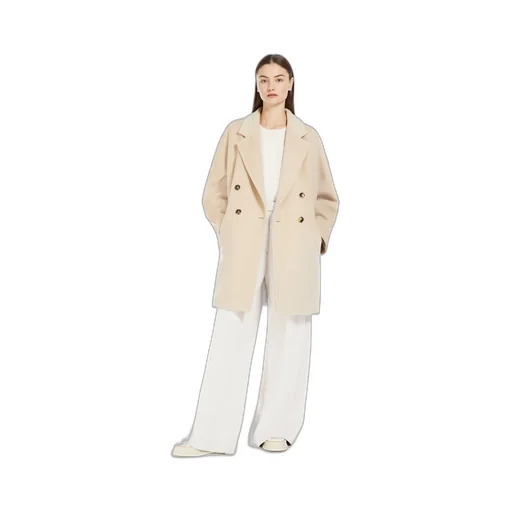 Max Mara Tied-Waist Buttoned Coat