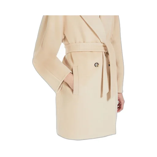 Max Mara Tied-Waist Buttoned Coat